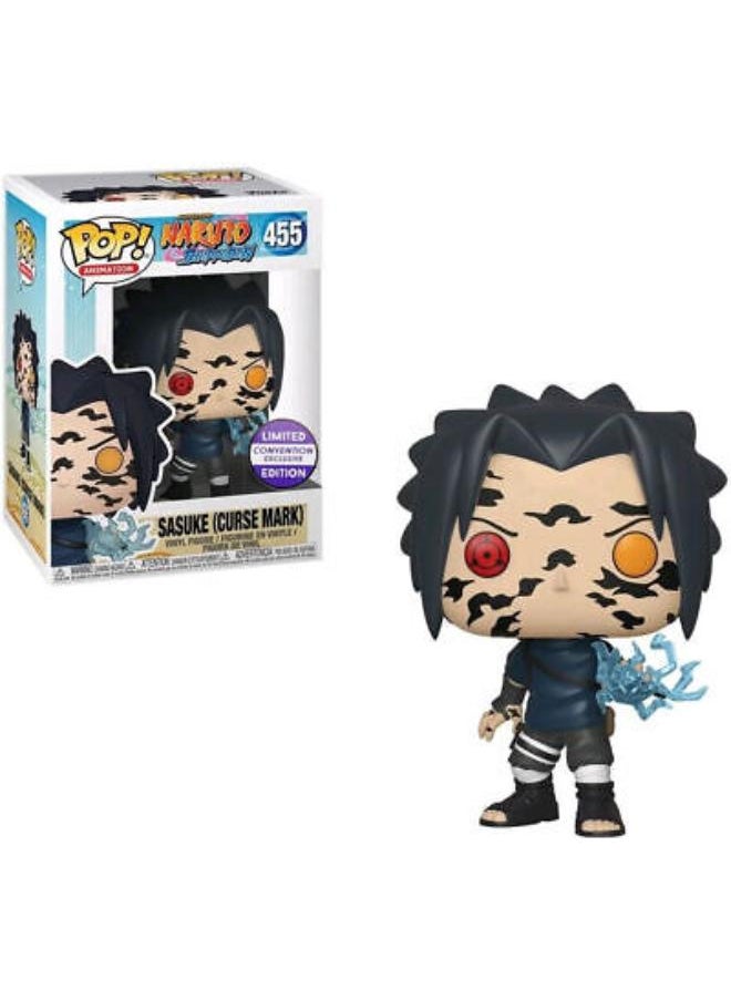 Funko - Pop! Anime :  Naruto - Sasuke Uchiha With Curse Marks (Exc) - Image 1