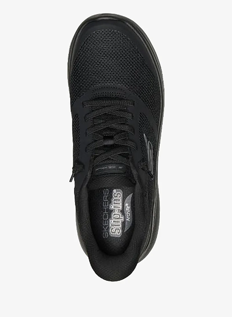 Skechers OFF WHITE TEXTILE/TRIM Go Walk Arch Fit N-Joy for Men | Best Price UAE