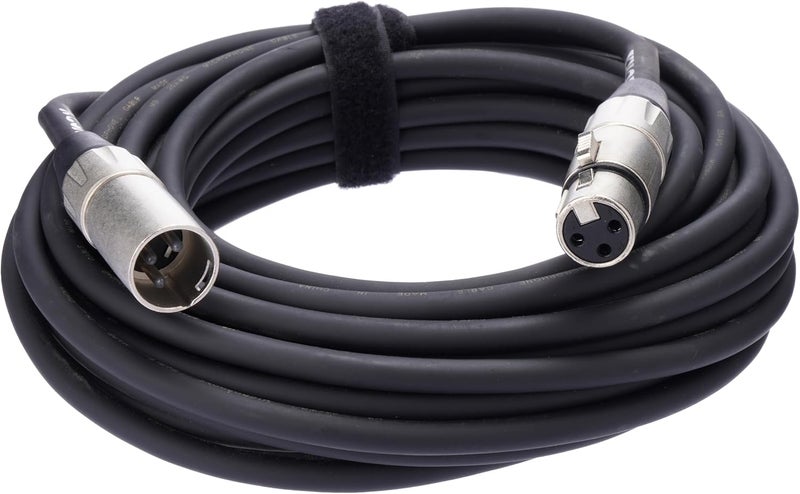 يوركس كابل ميكروفون -CABLES MP-280-10M BK، XLR ذكر - XLR أنثى - Image 2