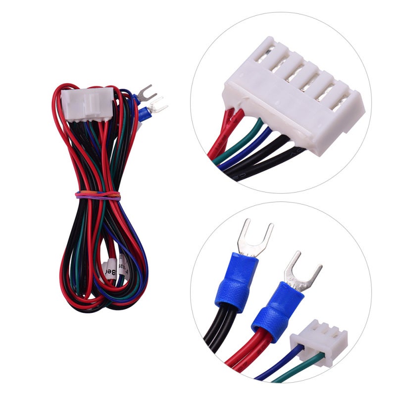 Anet 3D Printer Parts: 90cm Heated Bed Wire - Stable Connection High Conductivity Anet A8 Upgrades for Anet A8 Plus E16 3D Printers - Image 4