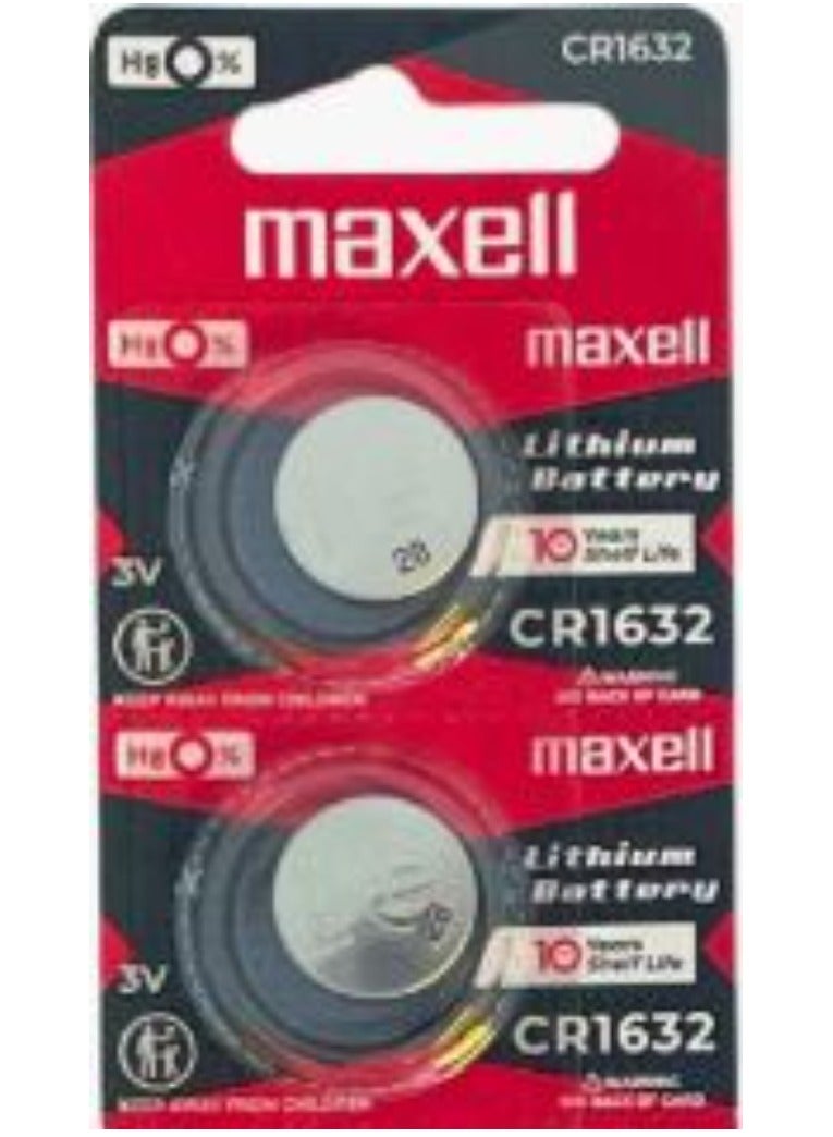 ماكسل قطعتان من بطاريات الليثيوم CR1616 اليابانية 3 فولت