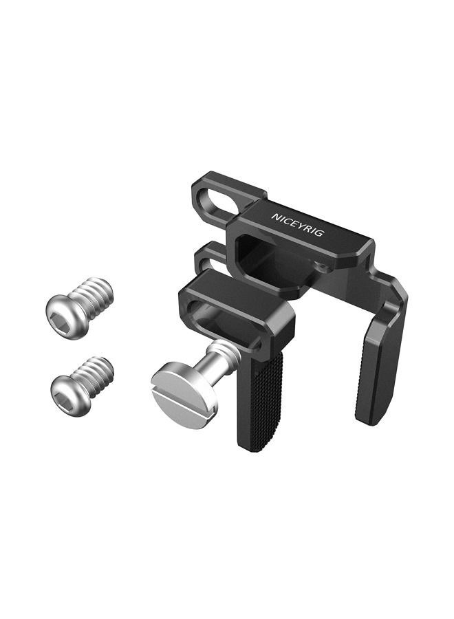 NICEYRIG Cable Lock Clamp for HDMI USB-C Power Cable, Compatible with Sony Alpha 1 A7SIII A7RIV A7RIII A7III A9 A9II - 438 - Image 5