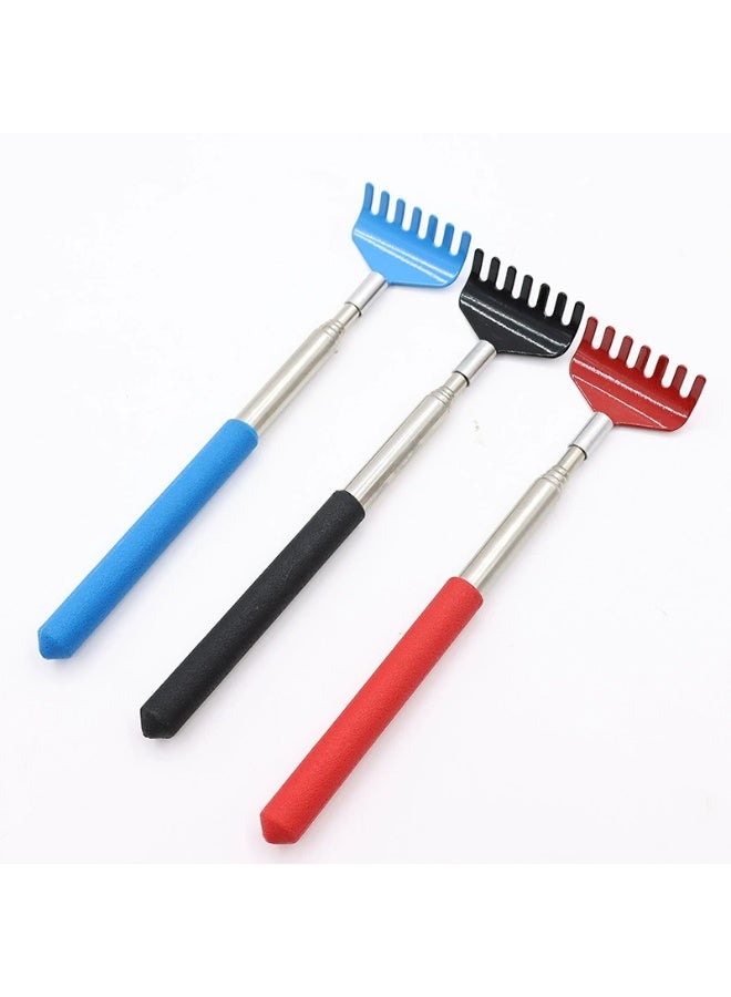 3pcs Back Scratcher, Portable Extendable Back for Men Women Itch Relief (7.87 to 26.77 Inch) - Image 1