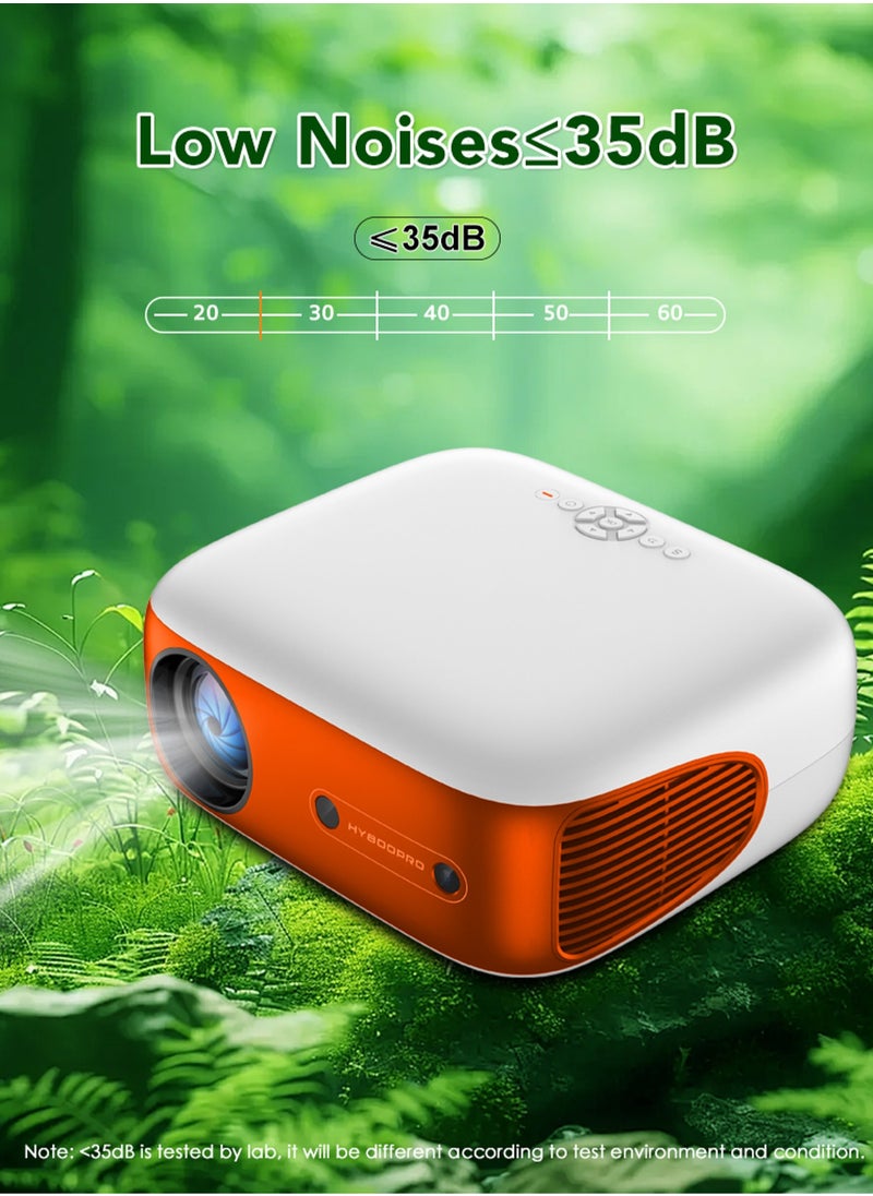 مي فازا - [مرخص من Netflix] جهاز عرض أصلي بدقة 1080 بكسل - يدعم Netflix وYouTube وDisney+ وPrime Video - يدعم 4K و8K - 330ANSI Lumen - جهاز عرض LCD ذكي مع حامل قابل للدوران - جهاز عرض أفلام مزود بشبكة واي فاي 5G وبلوتوث - مسرح منزلي متنقل - متوافق مع Android/iOS/Windows/TV Stick/HDMI/USB/وحدة تحكم الألعاب - Image 1