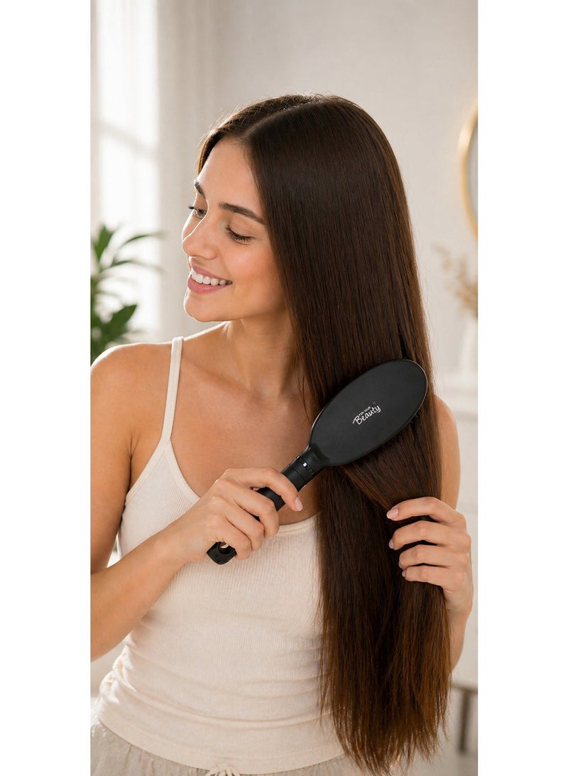 ROSSMANN German Brand, Massage Brush "Arizona" – Pneumatic Brush for Gentle Detangling and Scalp Massage Paddle hair brush, Hair Styling Brush. - Image 3