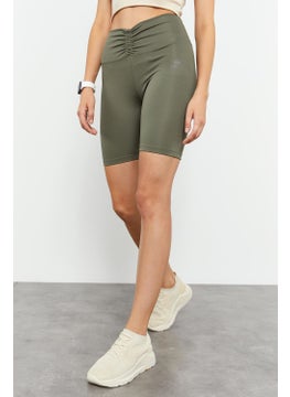 Tommy Life Çağla Women's High Waist Slimming Biker Short Leggings - 91008  - Image 2