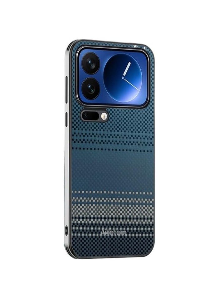 general Protective Case Compatible with Xiaomi 17 Pro Max Drop-Resistant Durable Woven Fiber Lens Cover Hard Phone Protective Case