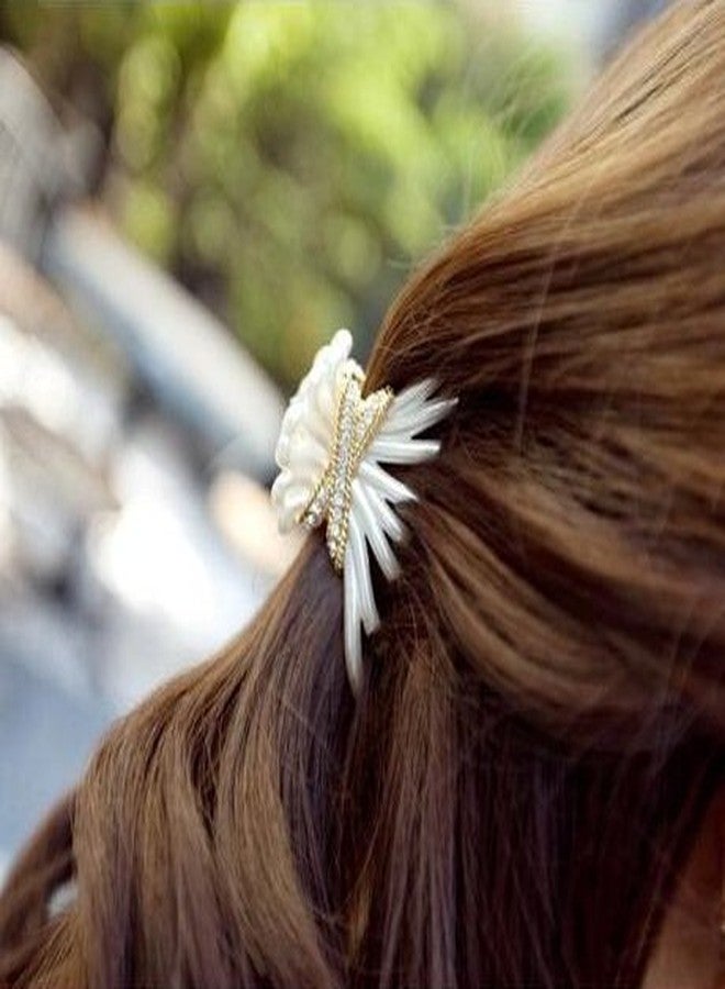 ميليويش مشبك شعر ميليويش نوبل للنساء، قطعة واحدة (D36) (أبيض) - Image 4