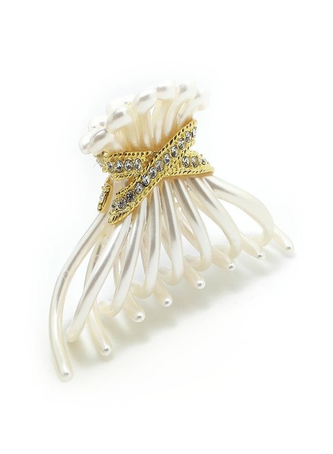 ميليويش مشبك شعر ميليويش نوبل للنساء، قطعة واحدة (D36) (أبيض) - Image 1