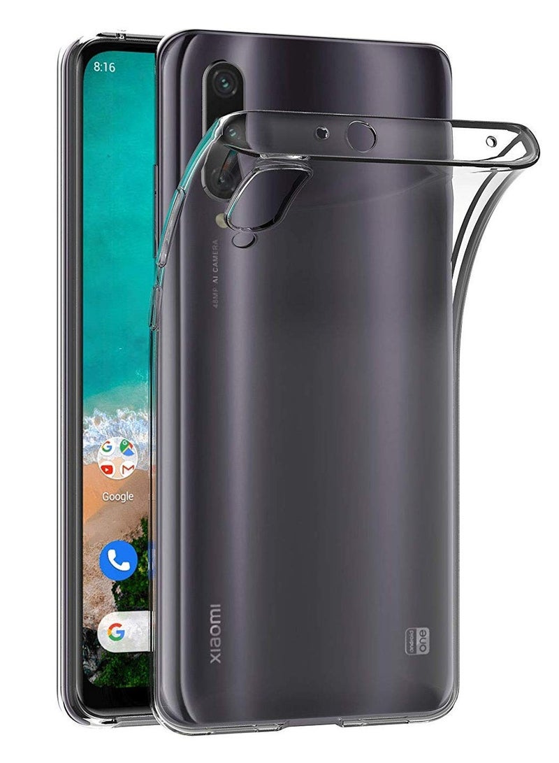 MaiJin Case For Xiaomi Mi A3 And Mi Cc9E 6.01 Inch Soft Tpu Rubber Gel Bumper Transparent Back Cover - Image 1