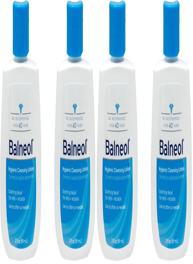 Balneol Hygienic Cleansing Lotion,3oz Bottle,(Pack of 4 - Image 1