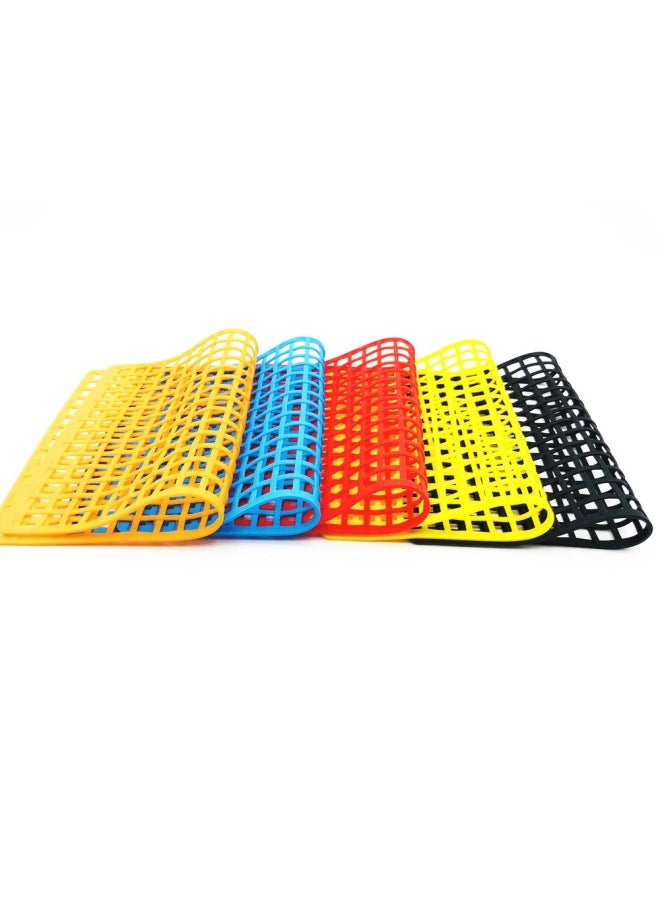 null - Remote Control Car Rubber Net Window Net Luggage Net Slash UDR LOSI Short Card RR10 TRX4-Color:Rubber Mesh Yellow - Image 1