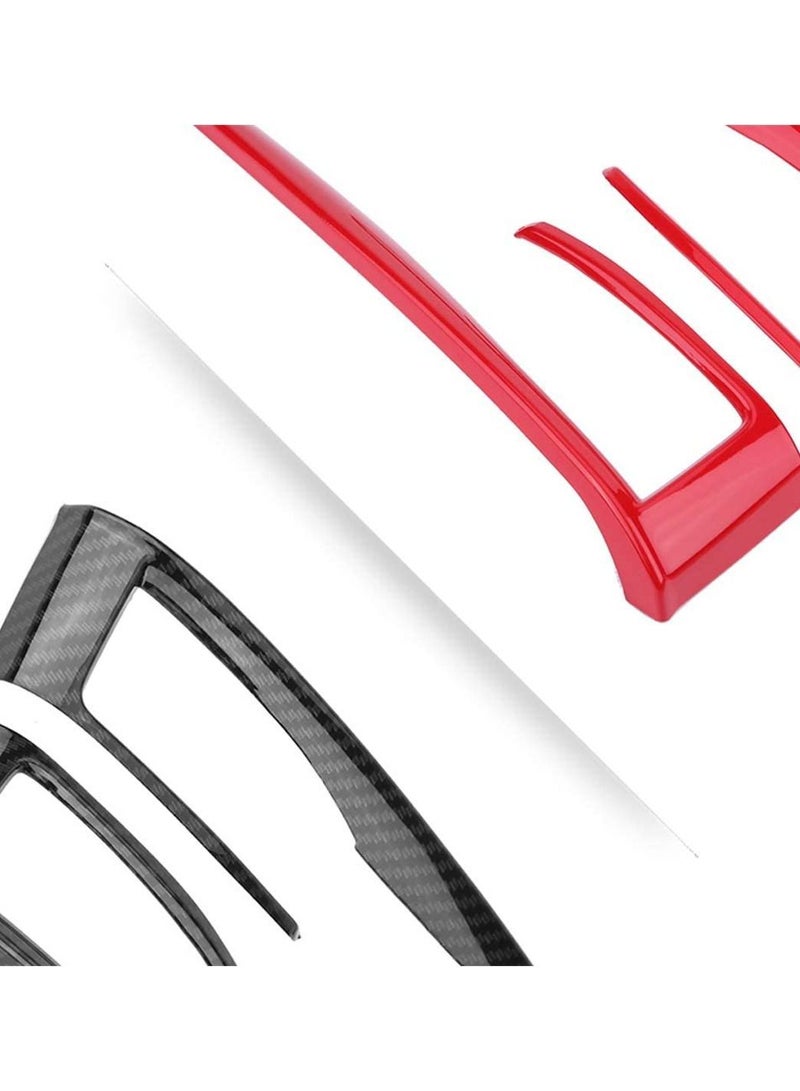 Generic Gear Shift Cover Interior Frame Car Central Control Panel Cover Trim for Honda Civic Carbon Fiber - Image 3
