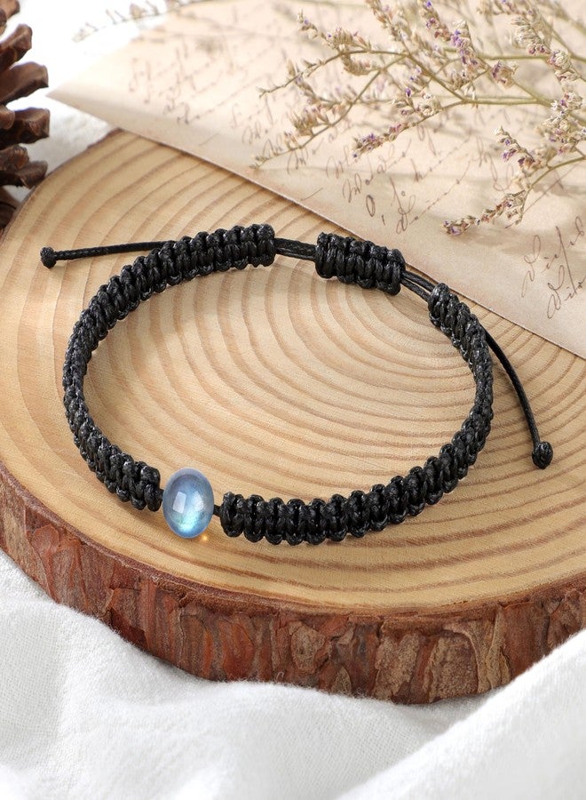 Memgift To My Son Bracelet from Mom Teenage Gifts Moonstone Bracelet Gifts ldeas 12 14 16 13 15 11 Year Old Birthday Fathers Day Graduation Easter Valentines Christmas - Image 4