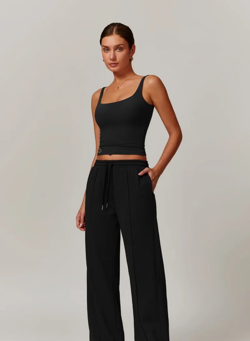 KAWN.YOGA Womens Square Neckline Cami Top