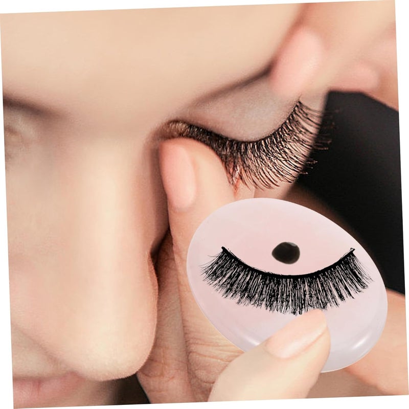 3 pcs Jade Eyelash Extension Holder Tray for Lash Grafting Eyelash Pallet Pad for Makeup Artists and False Lashes - Image 5