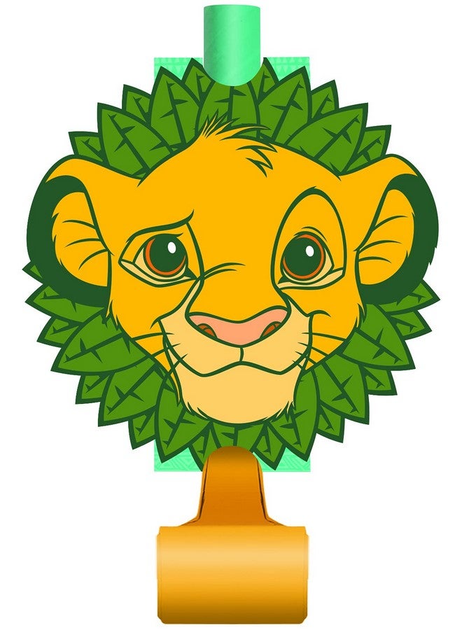 Unique Disney Lion King Party Blowouts 2.68" X 5.25" 8 Pcs - Image 3