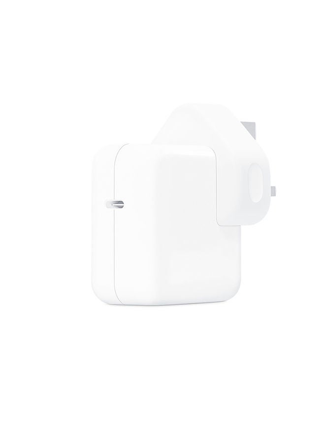 ابل  محول تيار بمنفذ USB-C وقدرة 30 وات أبيض - Image 2