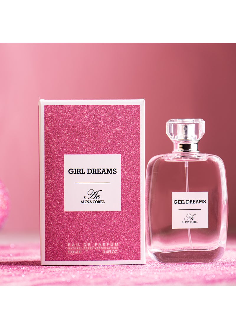 Alina Corel Girl Dreams By Alina Corel For Women EDP 100ml - Image 1