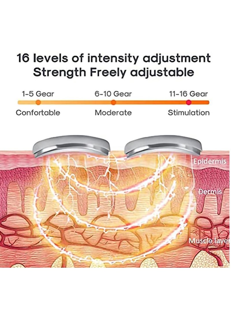 SYOSI Neck Massager, Deep Tissue 3D Kneading with Heat, Smart Portable Neck Massager Usb Rechargeable for Neck, Back, Shoulder, Foot and Legs, Home and Car Massage Comfort Gift - Image 4