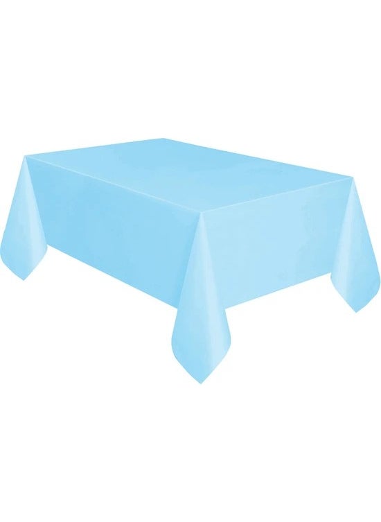 My Party Ready Blue Color Plastic Tablecloth 120 x 180 cm 