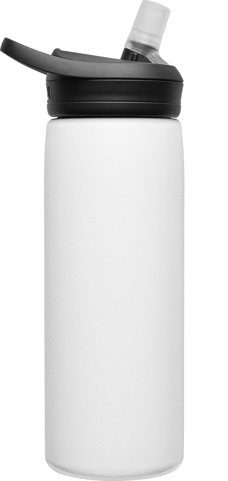 CAMELBAK زجاجة ماء CamelBak Eddy+ مع صمام عضّ معزول من الفولاذ المقاوم للصدأ، بيضاء، 20 أونصة - Image 3