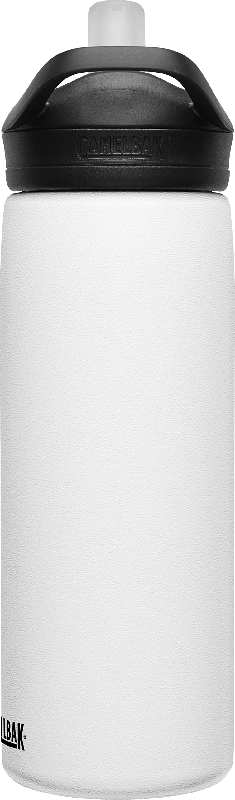 CAMELBAK زجاجة ماء CamelBak Eddy+ مع صمام عضّ معزول من الفولاذ المقاوم للصدأ، بيضاء، 20 أونصة - Image 2