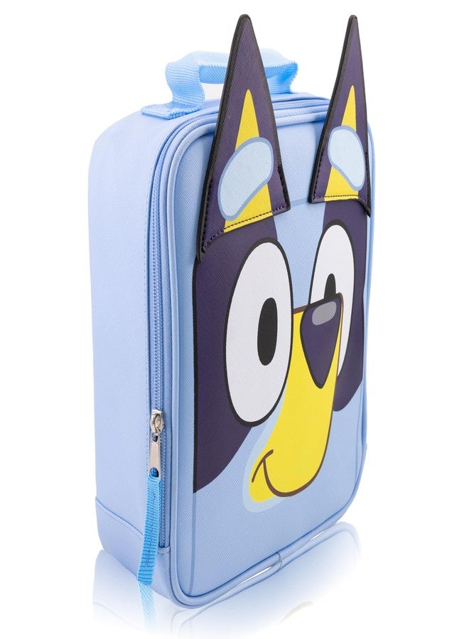 Fast Forward Bluey Lunch Box for Kids | Insulated Lunch Bag Lunch Box for Boys, Girls, Unisex, Toddlers | Bluey Blue Reusable Lunchbox - Image 2
