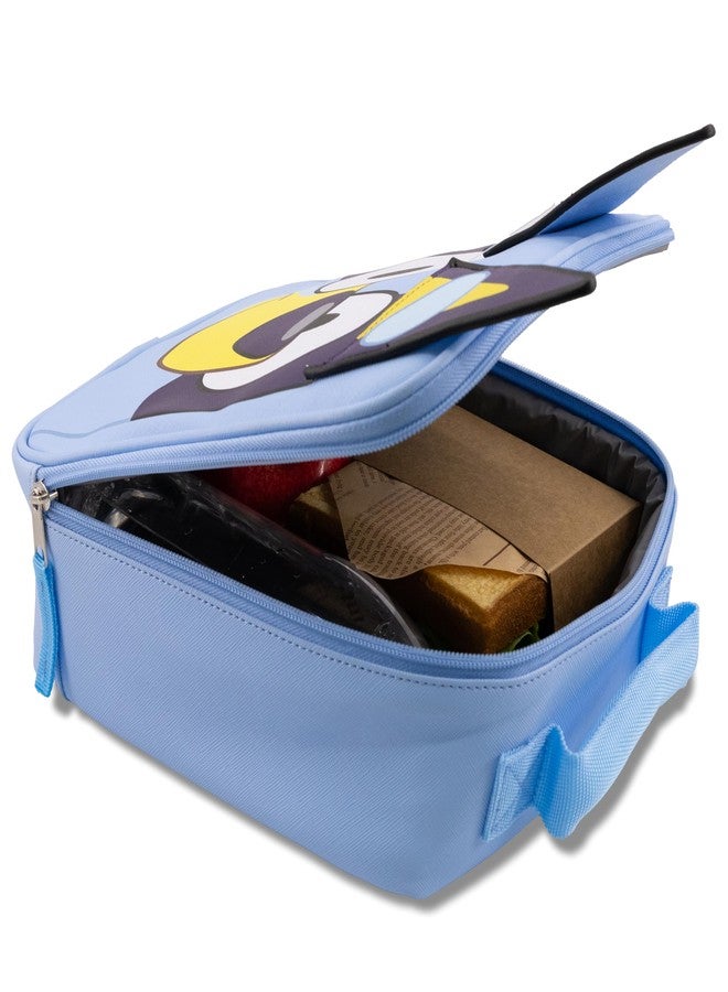 Fast Forward Bluey Lunch Box for Kids | Insulated Lunch Bag Lunch Box for Boys, Girls, Unisex, Toddlers | Bluey Blue Reusable Lunchbox - Image 3