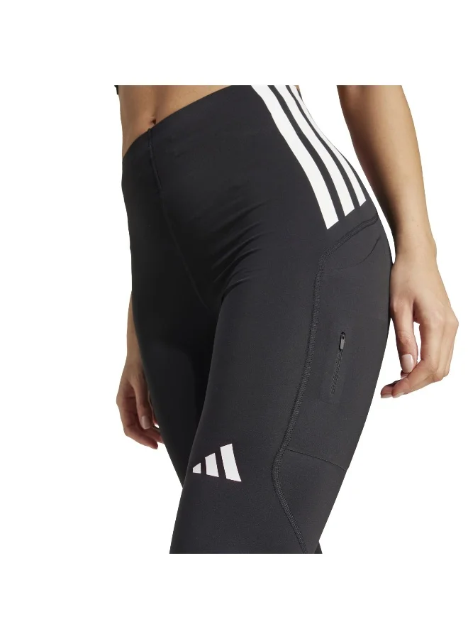 Adidas black Adizero Full Length Leggings for Women | Best Price UAE