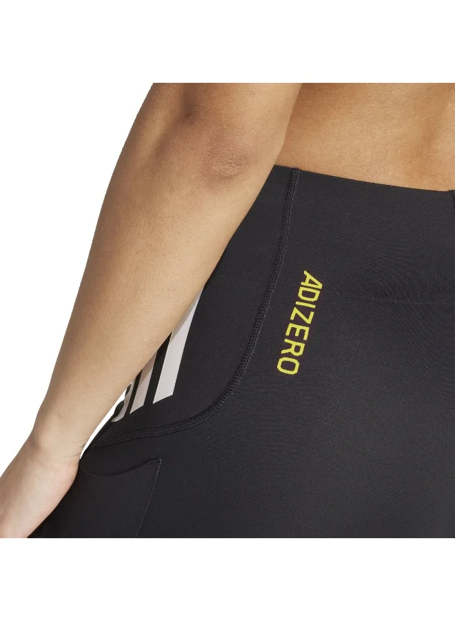 Adidas black Adizero Full Length Leggings for Women | Best Price UAE