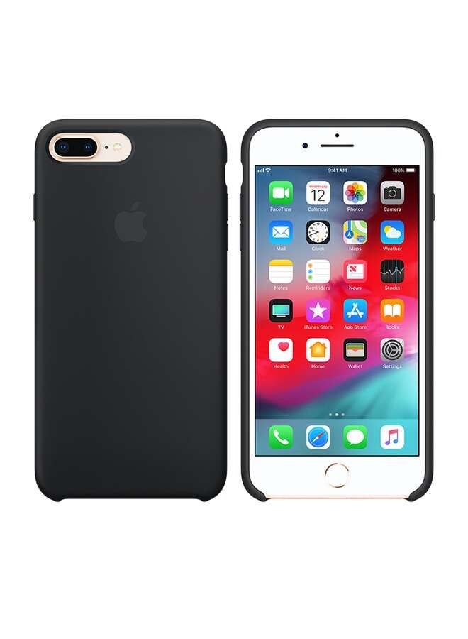 shAyzee Silicone Case Cover For Apple iPhone 7 Plus/8 Plus Black - Image 4