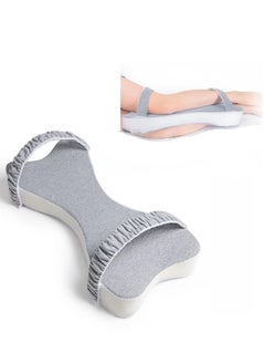 XiuWoo Memory Foam Knee Pillow Side Sleepers, Orthopaedic Leg Support for Back, Hip, and Knee Pain Relief, Ideal for Pregnancy, Post-Surgery and Travel, Grey  - Image 1