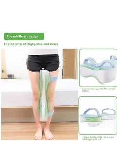 XiuWoo Memory Foam Knee Pillow Side Sleepers, Orthopaedic Leg Support for Back, Hip, and Knee Pain Relief, Ideal for Pregnancy, Post-Surgery and Travel, Grey  - Image 4