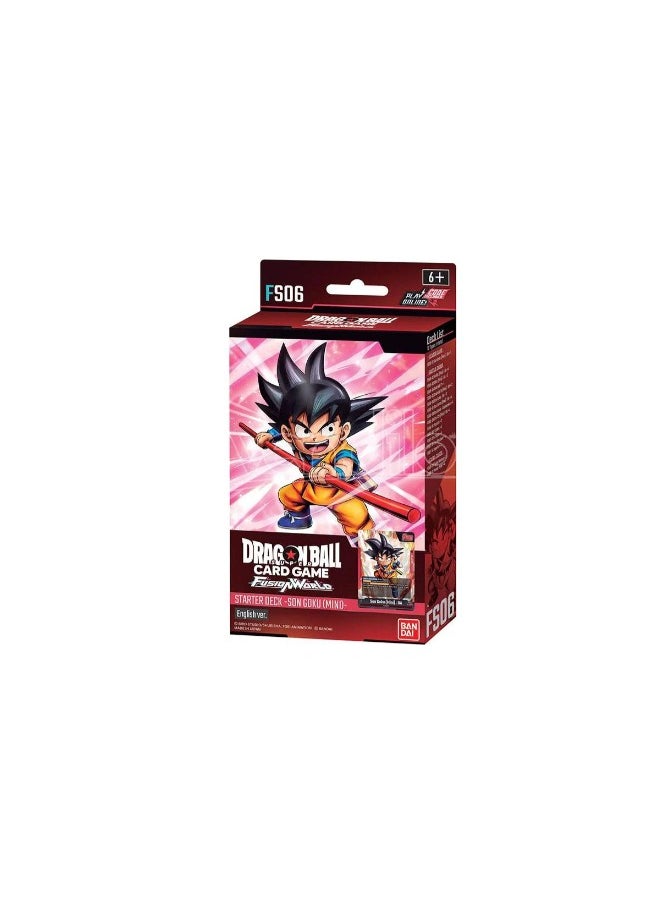 Bandai - DBS Card Game Fusion World Start Deck -SON GOKU(MINI)- FS06 English - Image 1