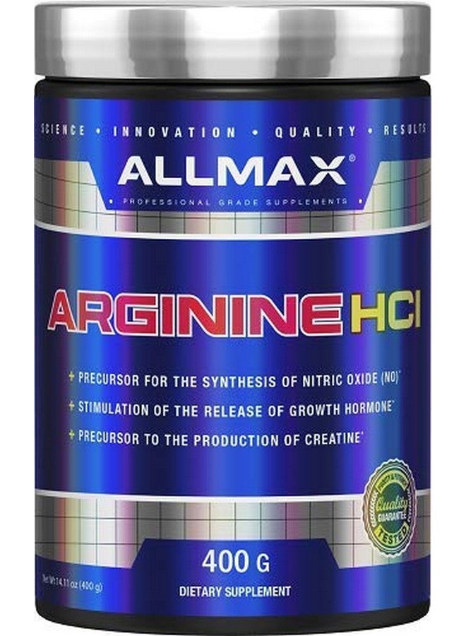 AllMax Nutrition ALLMAX Essentials ARGININE HCL - 400 g - Precursor for Synthesis of Nitric Oxide - Vegan & Gluten Free - 200 Servings - Image 4