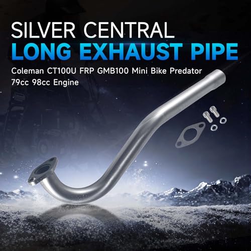 pinkhatcat Exhaust For Coleman CT100U Mini bike - Image 3