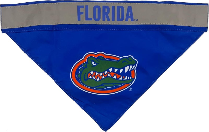 Pets First NCAA Florida Gators TIE Bandana, Small/Medium. Dog Football Reflective Bandana Scarf Bib for Pet, Cat, or Dog. The Ultimate Game-Day, Party Bandana - Image 2