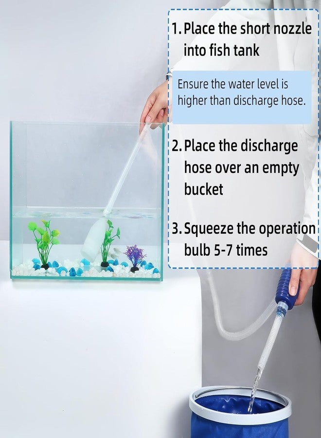 Petcrux Aquarium Water Changer Siphon Pump Without Valve 2 metres - Image 5
