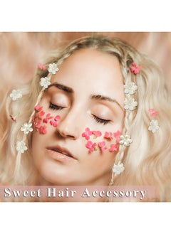 RechicGu 40 Pcs Mini Pearl Claw Clips For Women Girls Sweet Artificial Clamps Daisy Butterfly Flower Decoration Hair Accessories (Flowerdaisydragonfliesbutterflies)  - Image 5