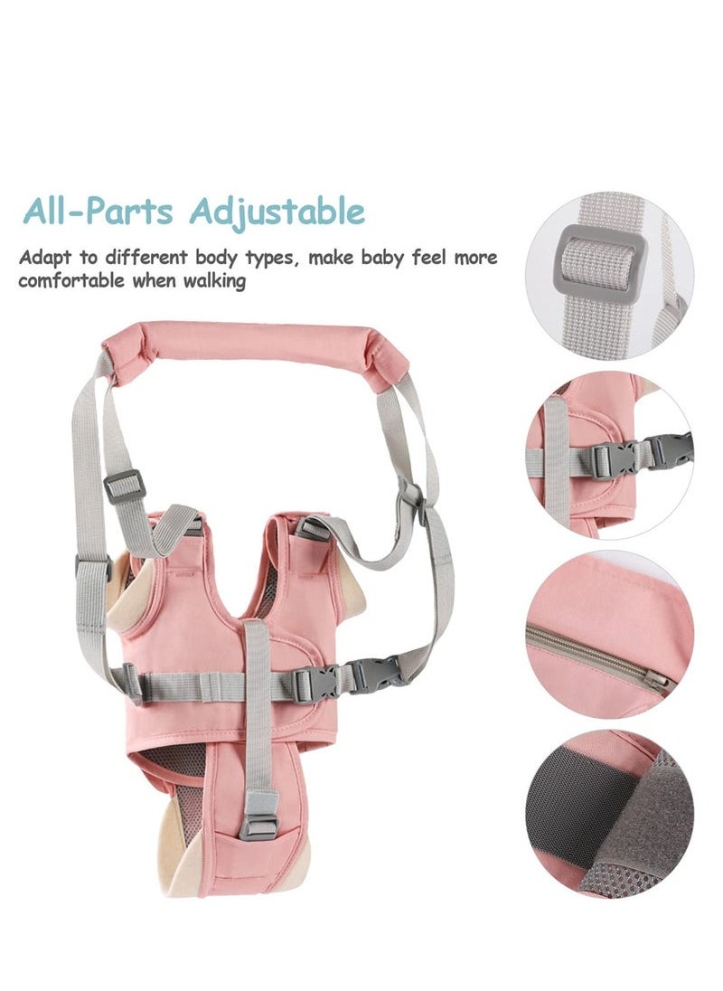 MIXDE Walking Harness Handheld Baby Walker Assistant Belt with Baby Head Protector Baby Helmet for Crawling and Walking Baby Knee Pads  - Image 4