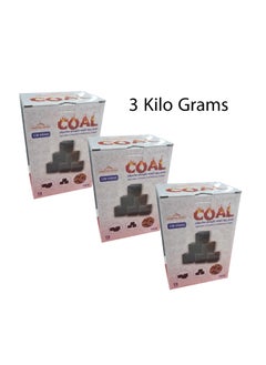 CAMPING FAMILY 3Kg Coal From Coconut Shell Each Lasts 6 Hours  - Image 1