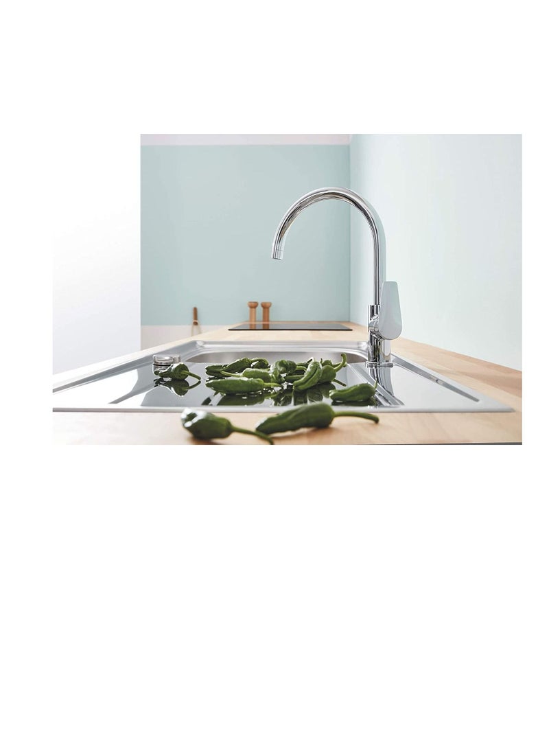 GROHE Kitchen Fixtures, Kitchen Faucet with High Spout - BauEdge Collection, 31367001 - Image 3