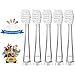 TEETECK 5 Pack Kids Toothbrush Replacement Heads Compatible with SEAGOSG977SG513SG2139Compatible with BrushBaby WildOnesKIDZSONICNot BabySonic SeriesCompatible with DadaTechDTBB1 DTK6 - Image 1