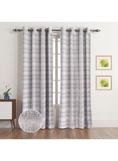Home Box طقم ستائر جاكار ذو قطعتين إيما تايلور 280 × 135 سم  - Image 1