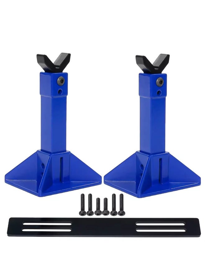 Rc Model 1/8 1/10 Climbing Car Maintenance Platform Adjustment Frame Display Stand Support Frame Elevated Rack-Color:Adjustable 0kg Tops Blue 1/7 /8 /10 Models  - Image 1
