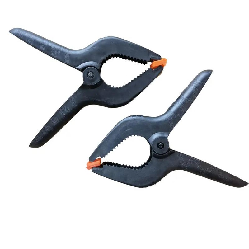 VectByte 4 PCS 6 inch Professional Plastic Large Spring Clamps Heavy Duty for Crafts or Plastic Clips and Backdrop Clips Clamps for Backdrop Stand,Photography & Home Improvement - Image 1