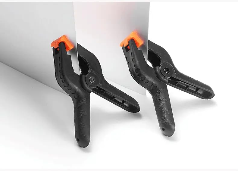 VectByte 4 PCS 6 inch Professional Plastic Large Spring Clamps Heavy Duty for Crafts or Plastic Clips and Backdrop Clips Clamps for Backdrop Stand,Photography & Home Improvement - Image 2