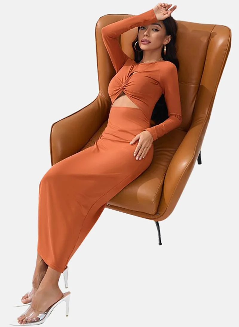 YUNIQEE Cutout Knit Dress