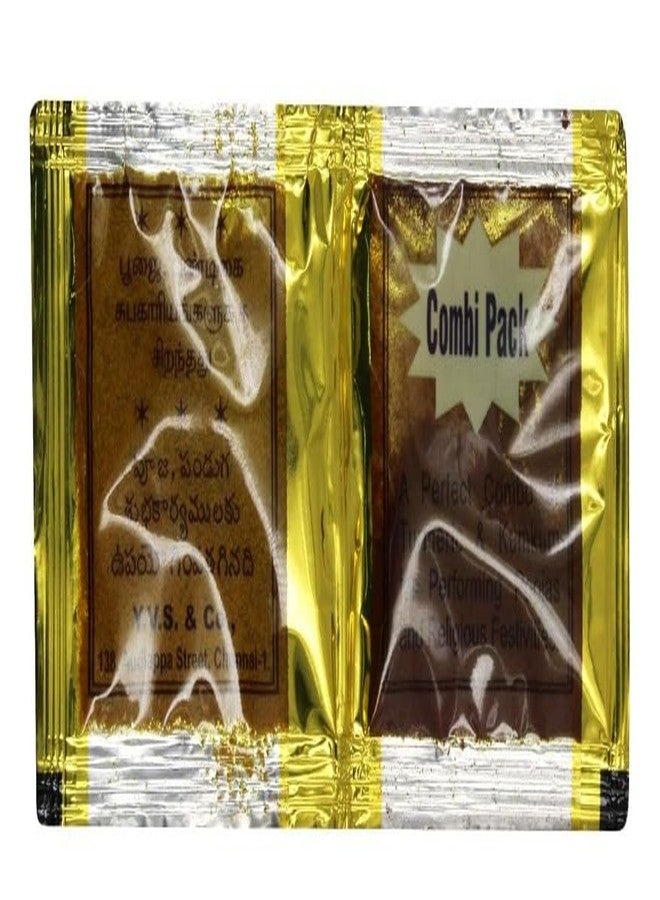 Kumkum and Turmeric Powder Gift Combi Pack (10pc Kumkum + 10pc Turmeric) - Pack of 10 - Image 4